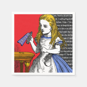 Alice in Wonderland Napkin