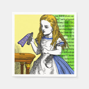 Alice in Wonderland Napkin