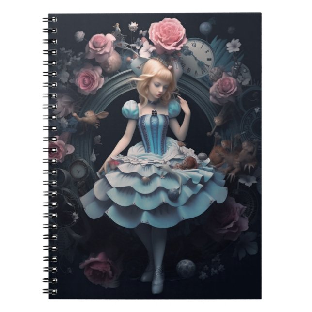 Alice in Wonderland Notebook (Front)