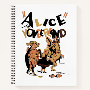 ALICE IN WONDERLAND NOTEBOOK
