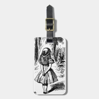 Alice in Wonderland - original illustration Luggage Tag