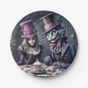 Alice in Wonderland Paper Plate