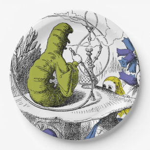 Alice in Wonderland Paper Plate