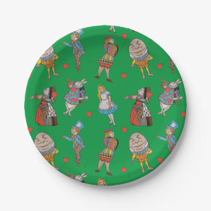 Alice in Wonderland Paper Plates