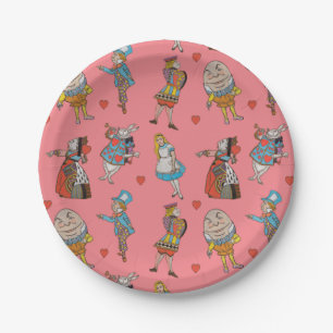 Alice in Wonderland  Paper Plates