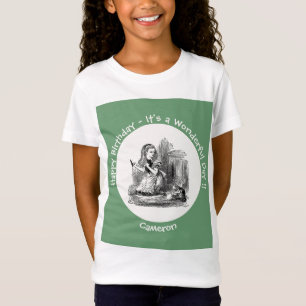Alice in Wonderland Party - Alice and the Kitten T-Shirt