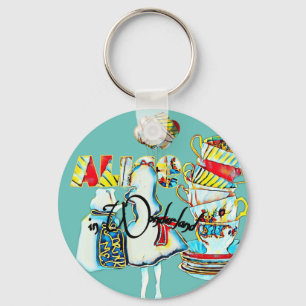 Alice in Wonderland party favour  Key Ring