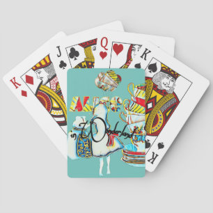 Alice in Wonderland party favour Playing Cards