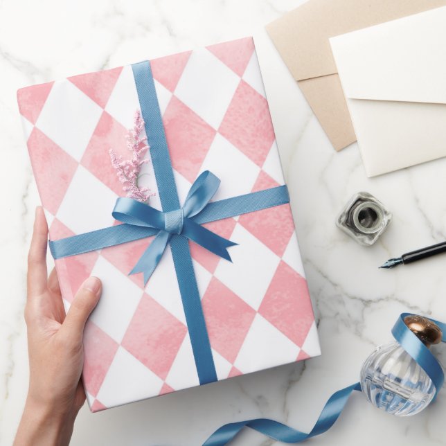 Alice in Wonderland Pink Wrapping Paper (Gifting)