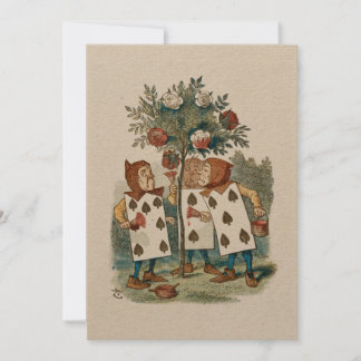 Alice in Wonderland Playing Card Gardeners