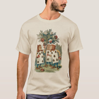 Alice in Wonderland Playing Card Gardeners T-Shirt