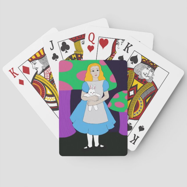 Alice in Wonderland Playing Cards (Back)