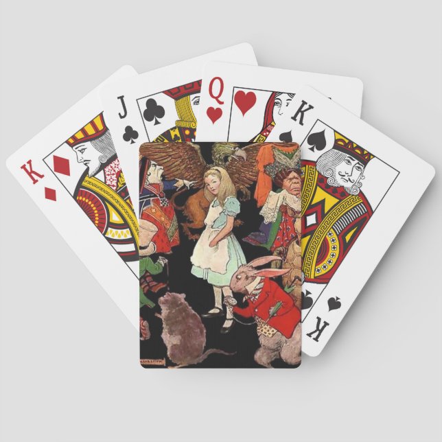 Alice in Wonderland Playing Cards (Back)