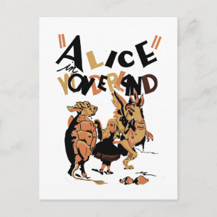 ALICE IN WONDERLAND POSTCARD