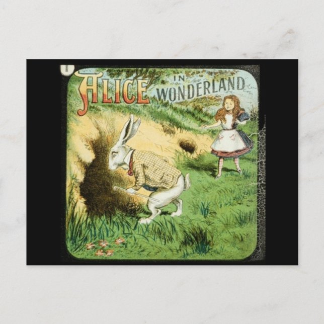 Alice in Wonderland Postcard (Front)
