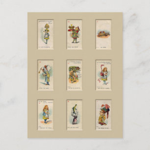 Alice in Wonderland Postcard