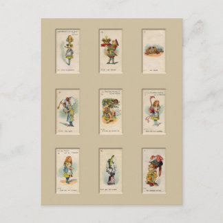 Alice in Wonderland Postcard