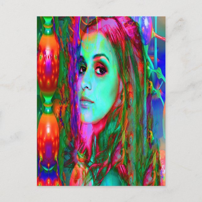 Alice in Wonderland Postcard (Front)