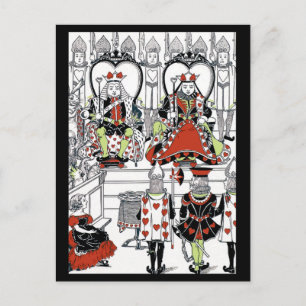 Alice in Wonderland Postcard