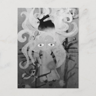 Alice in wonderland postcard