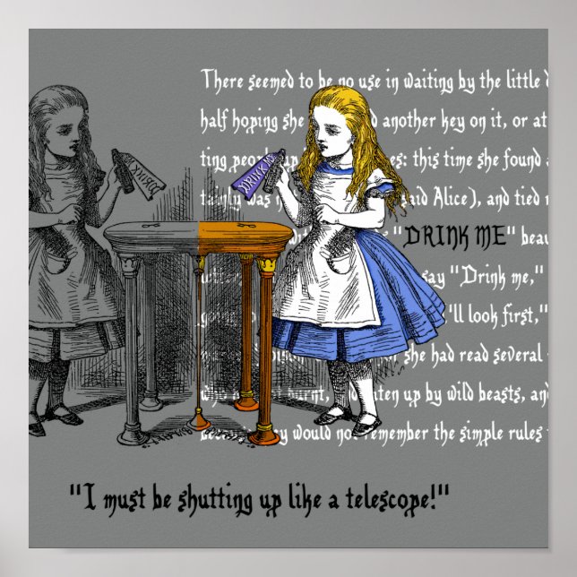 Alice in Wonderland Print (Front)