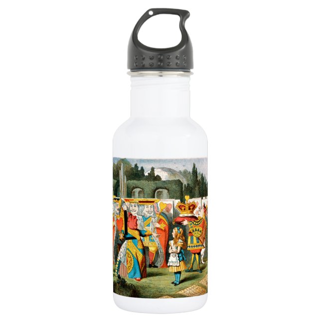 Alice in Wonderland Queen of Hearts 532 Ml Water Bottle (Front)
