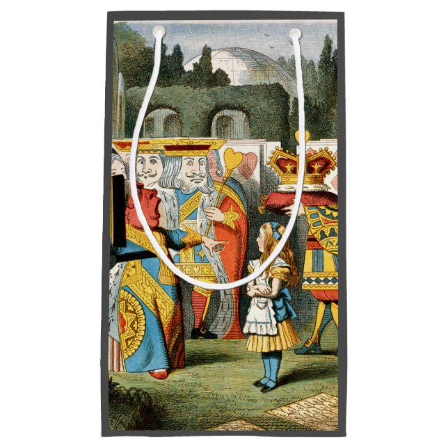 Alice in Wonderland Queen of Hearts Small Gift Bag (Front)