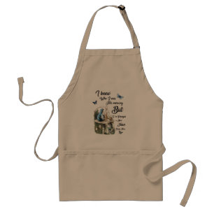 Alice in Wonderland Quote Vintage Dictionary Art Standard Apron