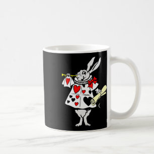 Alice In Wonderland Rabbit Easter Bunny Playing Mu Coffee Mug