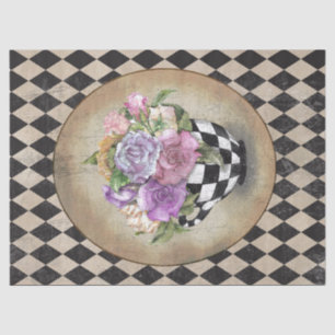 Alice in Wonderland Roses  Tissue Paper