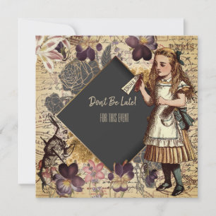 Alice In Wonderland Save The Date