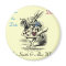 Alice in Wonderland Save the Date Magnet