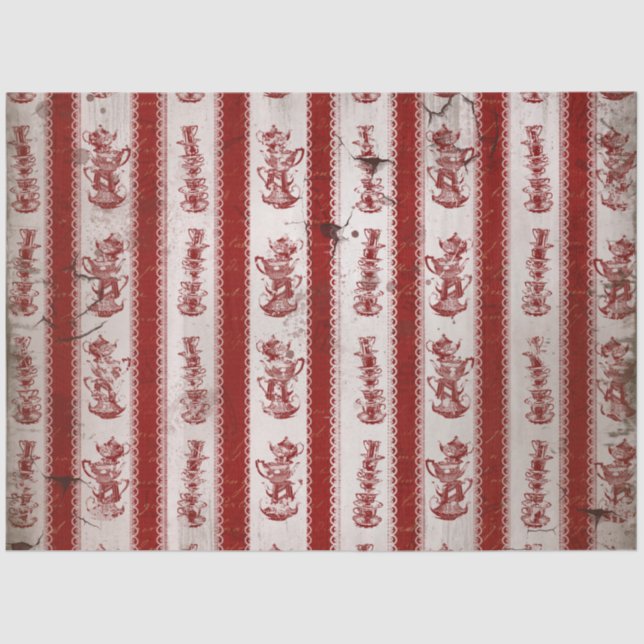 Alice in Wonderland Series Design 7 Tissue Paper (Front)