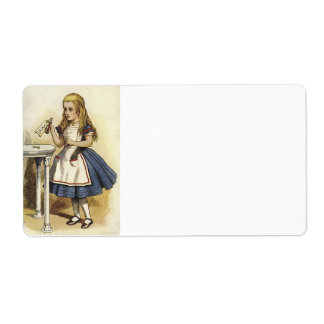 Alice in wonderland Shipping labels