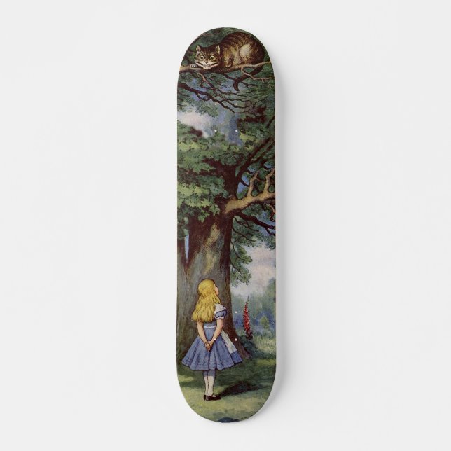 Alice in Wonderland SkakeBoard Pro Skateboard (Front)
