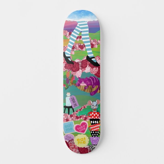Alice in Wonderland Skateboard (Front)