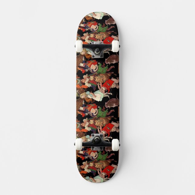 Alice in Wonderland Skateboard (Front)