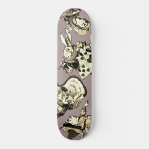 Alice in Wonderland Skateboard