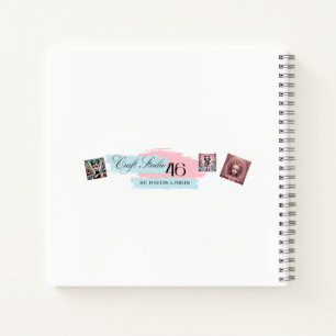 Alice In Wonderland Spiral Notebook - Stationary 