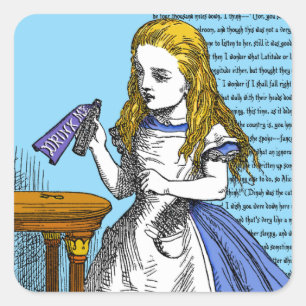+[ Alice in Wonderland ]+ Square Sticker