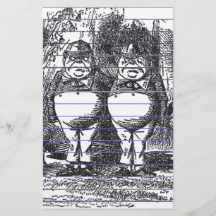 Alice in Wonderland Stationery