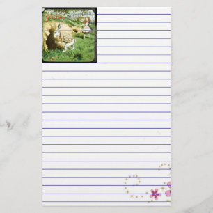 Alice in Wonderland Stationery