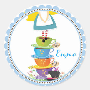 Alice in Wonderland Stickers