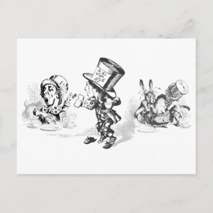Alice in Wonderland Stickers and Postcards