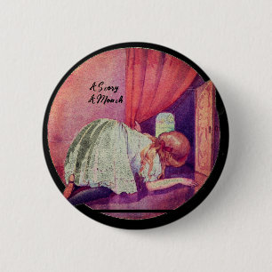 Alice in Wonderland Story by Month 6 Cm Round Badge