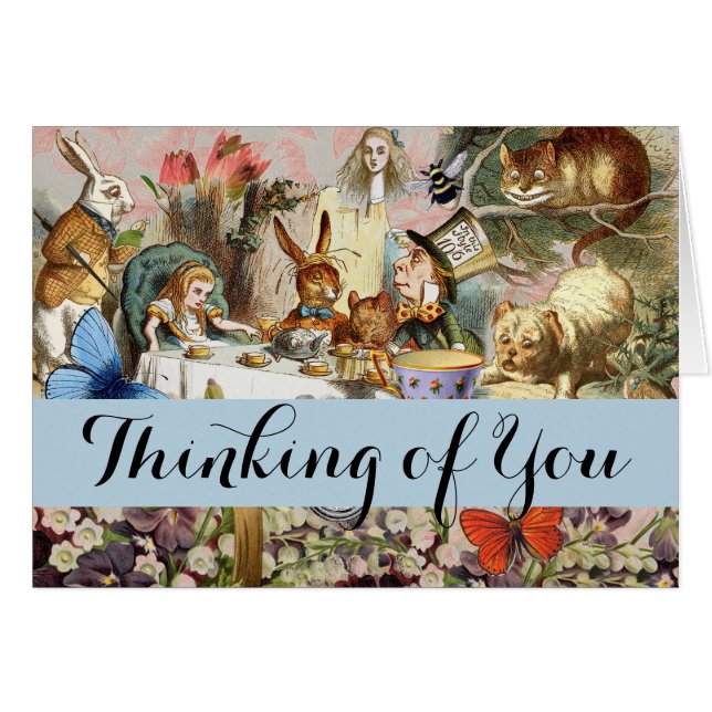 Alice in Wonderland Tea Party Art (Front Horizontal)