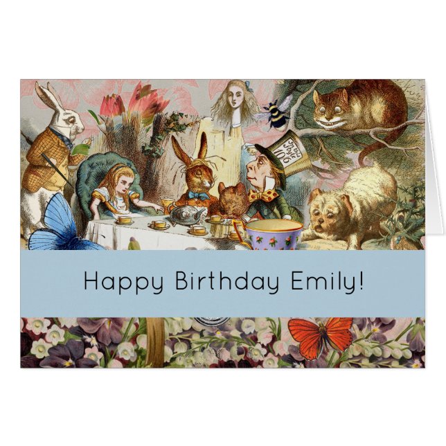 Alice in Wonderland Tea Party Art (Front Horizontal)