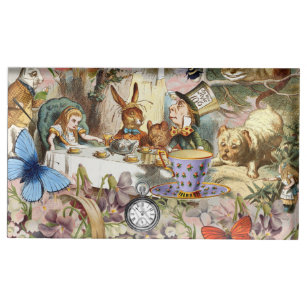 Alice in Wonderland Tea Party Art Place Card Holder