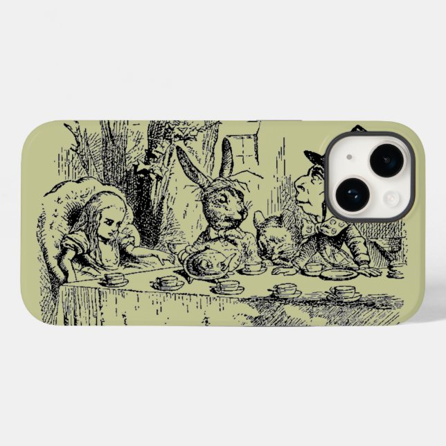Alice in Wonderland Tea Party Case-Mate iPhone Case (Back (Horizontal))