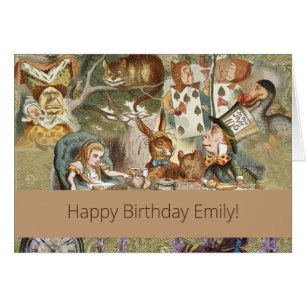 Alice in Wonderland Tea Party Guests